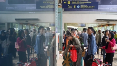 Puncak Arus Balik Libur Natal, KAI Daop 1 Jakarta Layani 44 Ribu Penumpang Hari Ini