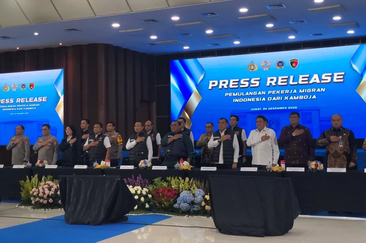 Gerak Cepat Desk Ketenagakerjaan Polri Berhasil Pulangkan 9 WNI Korban TPPO dari Kamboja