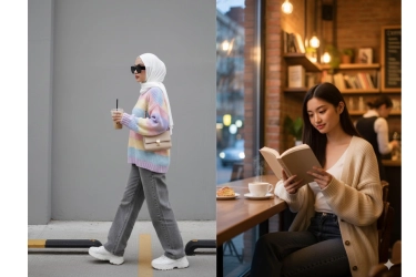 20 Prompt Gemini AI Foto Candid, Cocok Buat Media Sosial