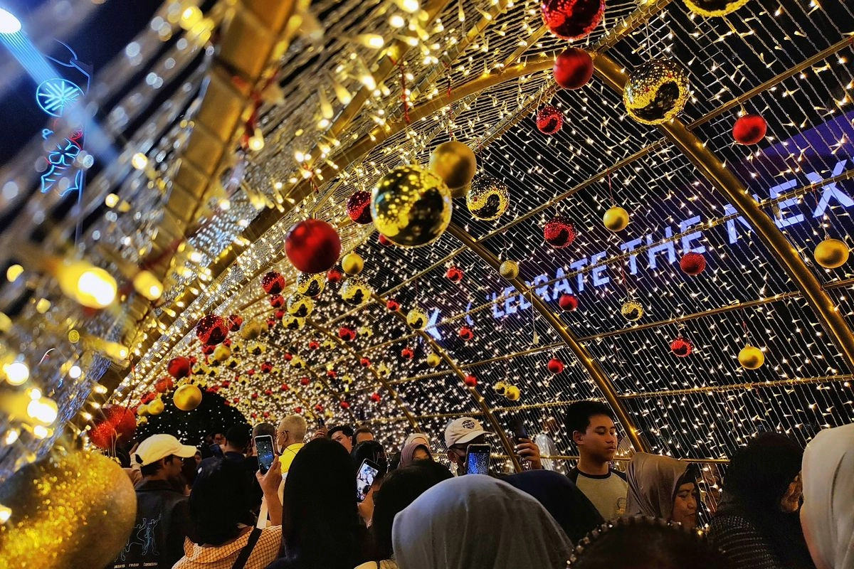 Jakarta Light Festival di Bundaran HI Jadi Daya Tarik Wisata