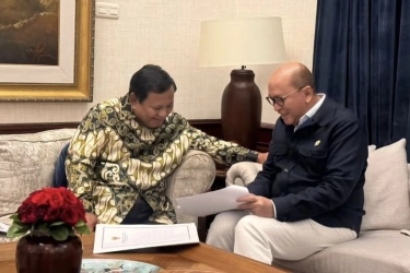 Rosan Temui Prabowo di Kertanegara Sabtu Malam, Bahas Kampung Haji