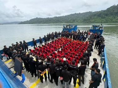 Ditjen PAS Pindahkan 1.882 Napi ke Nusakambangan demi Kondisi Lapas dan Rutan yang Semakin Kondusif