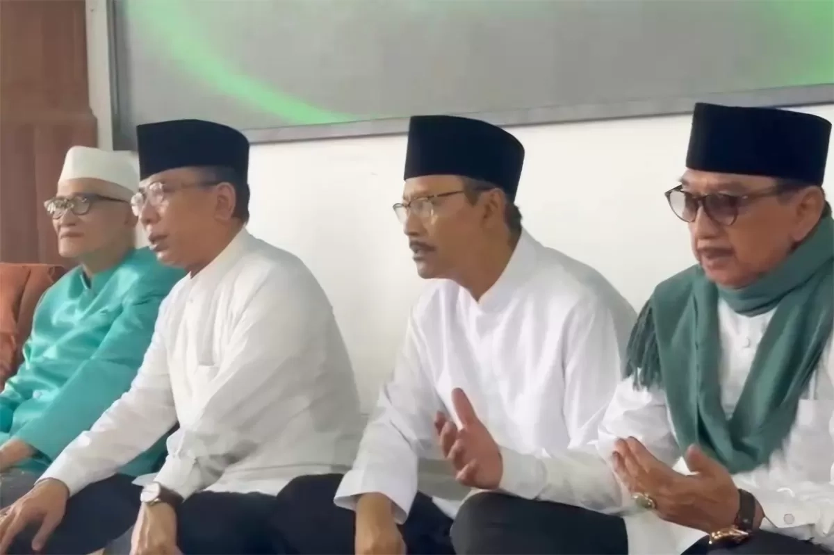 Sowan ke Rais Aam Kiai Miftachul, Ketum PBNU Gus Yahya Tegaskan Konflik Telah Berakhir