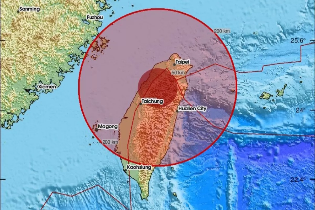 Taiwan Diguncang Gempa Bumi 7,0 Skala Richter, 3.000 Rumah Padam Listrik
