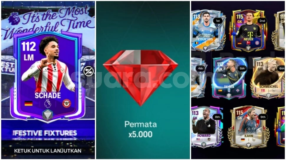 25 Kode Redeem FC Mobile Terbaru 29 Desember: Raih Pemain 112-115, Rank Up, dan Gems