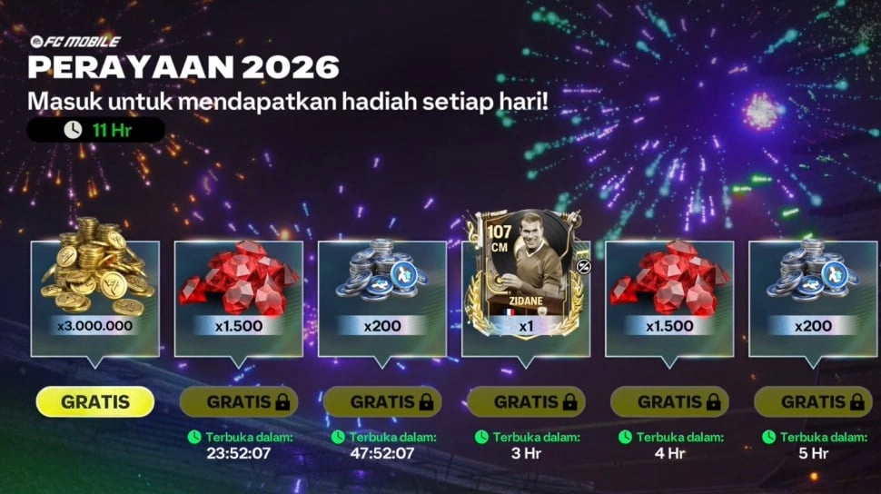 29 Kode Redeem FC Mobile Terbaru 28 Desember 2025, Hadiah Natal Melimpah dan Gems Gratis