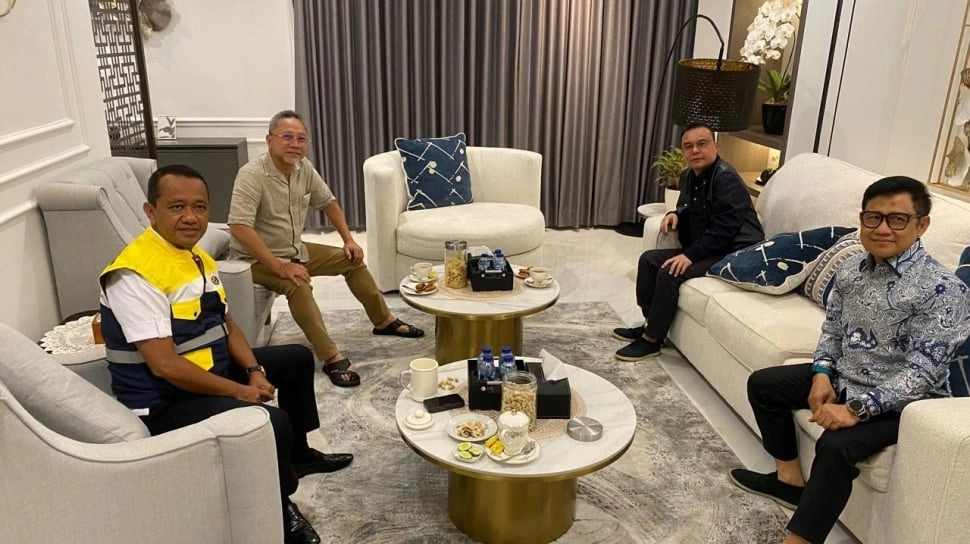 Bahlil Lahadalia Jamu Cak Imin dan Zulhas Hingga Dasco di Kediamannya, Bahas Apa?