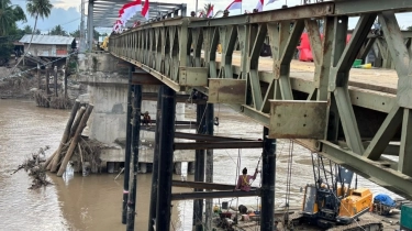 Logistik Aceh Kembali Bernapas: Jembatan Bailey Krueng Tingkeum Resmi Difungsikan