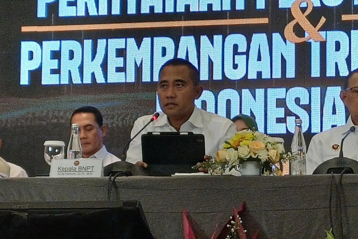 Kepala BNPT: Terorisme Indonesia Masuk Situasi Waspada Terkendali