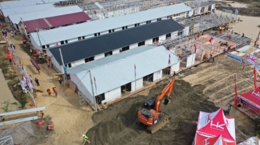 Huntara Korban Banjir Aceh Tamiang Selesai Besok, Penghuni Dapat Listrik Gratis