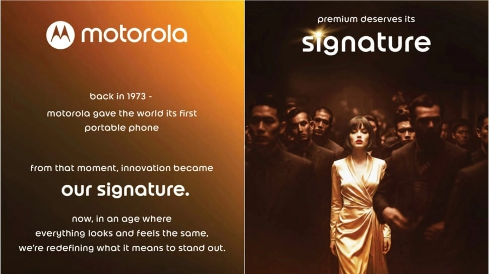 Teaser Resmi Beredar, 'HP Flagship Killer' Motorola Signature Debut 7 Januari 2026