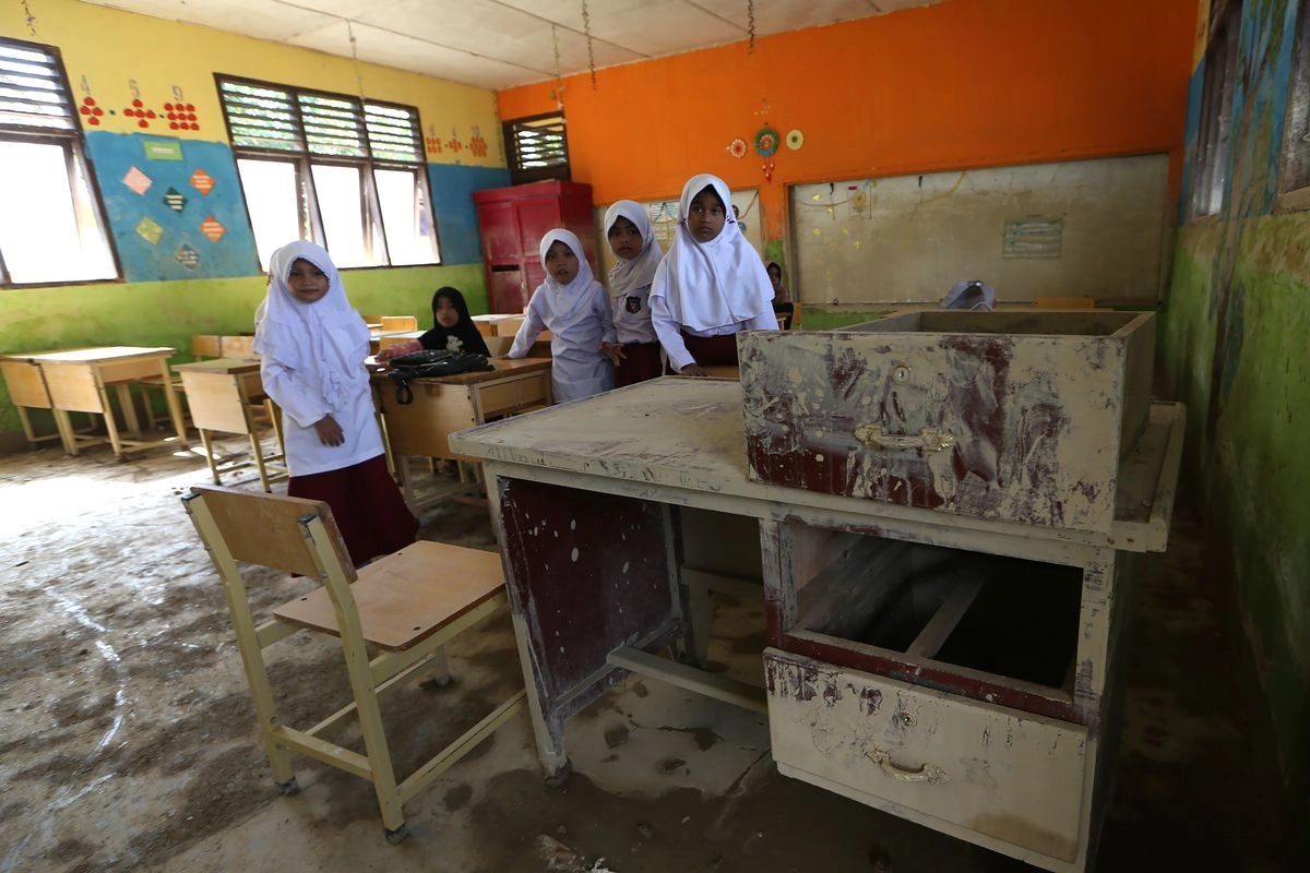 3.508 Sekolah di Aceh, Sumut, dan Sumbar Telah Beroperasi Kembali