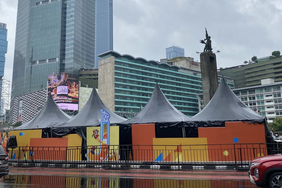 Tidak Ada Parkir di Bundaran HI Saat Malam Tahun Baru, Naiklah Transportasi Umum