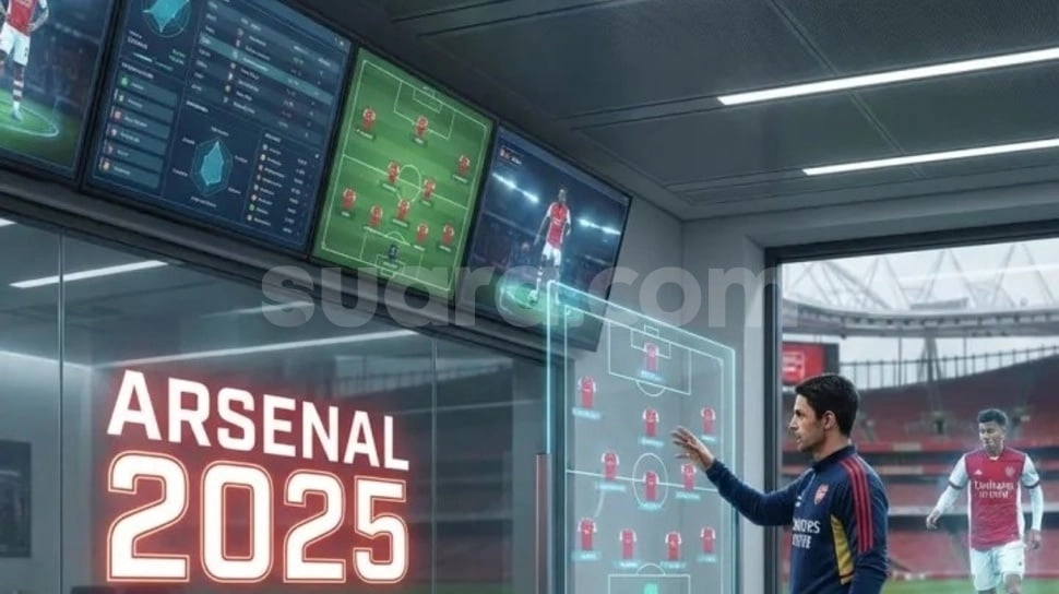 Rahasia Taktik Mikel Arteta: Mengapa Arsenal Begitu Perkasa Sepanjang 2025?