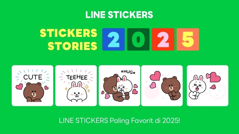 Tren Stiker LINE 2025: Emosi, Humor, dan Karya Lokal Jadi Raja Percakapan Digital