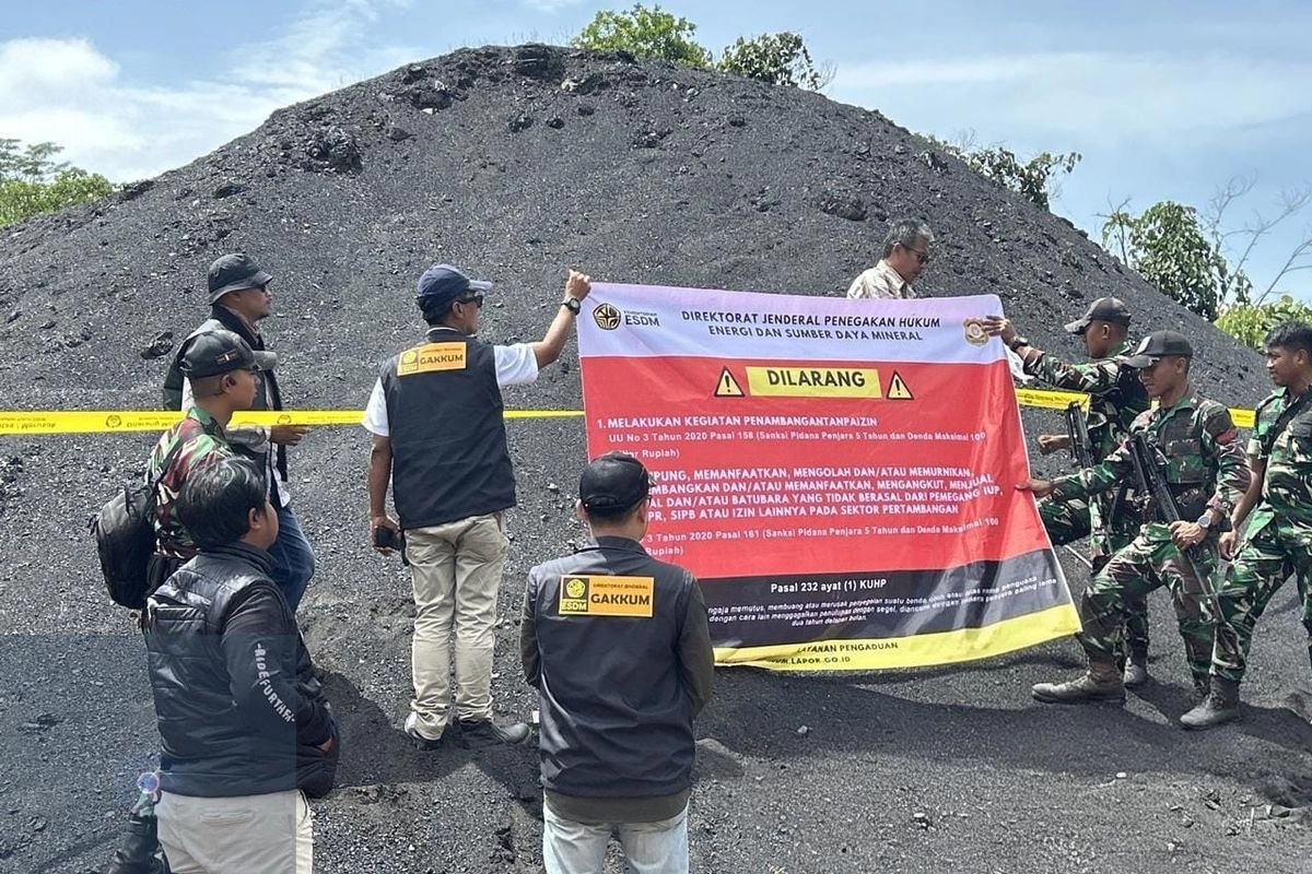 70.000 Ton Batubara Ilegal di Kutai Kartanegara Diamankan Negara