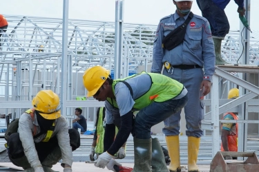 Danantara dan Adhi Karya Percepat Pembangunan Huntara Pascabanjir Aceh
