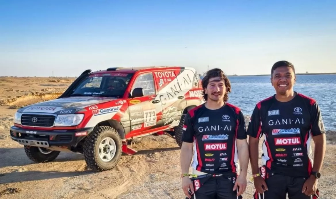 Jejelogy Tiba di Arab Saudi untuk Ikuti Rally Dakar, 2026 Bawa Livery Merah Putih
