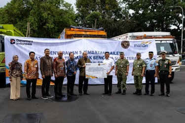 Perbaiki Konektivitas Terdampak Bencana Sumatera, Bank Mandiri Bersinergi dengan Kementerian Pertahanan Bangun 5 Jembatan Bailey