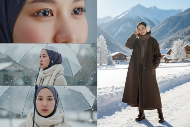 20 Prompt Gemini AI buat Foto Winter Keren Cocok buat Media Sosial