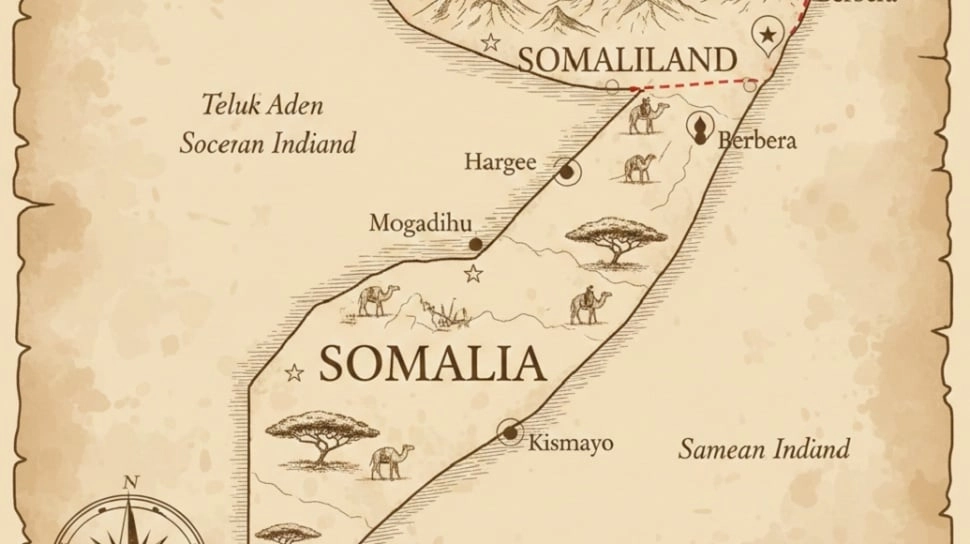 Sama-sama 'Somali' Beda Nasib: Di Mana Letak Somaliland dan Apa Bedanya dengan Somalia?