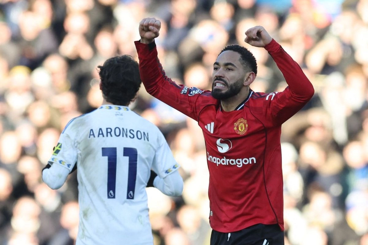 Hasil Leeds Vs Man United 1-1, Mathes Cunha Penyelamat Setan Merah