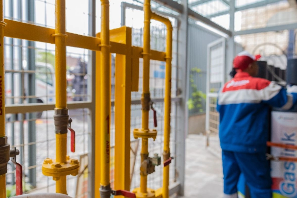 Stasiun Gas Pagardewa Jadi Kunci Pasokan Gas dari Sumatera sampai Jawa Barat