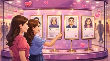Lelah Geser Kanan-Kiri? Gen Z Jakarta Kembali ke Biro Jodoh 'CV' di Mal