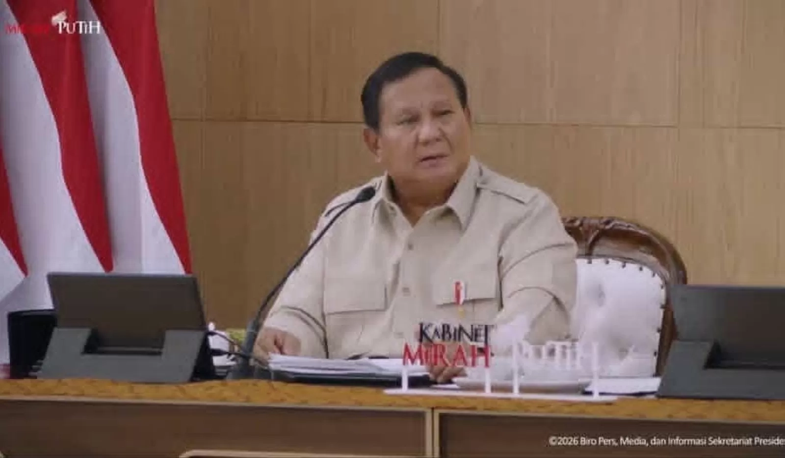 Penerima Makan Bergizi Gratis Tembus 55 Juta, Prabowo: Setara Beri Makan 8 Kali Warga Singapura