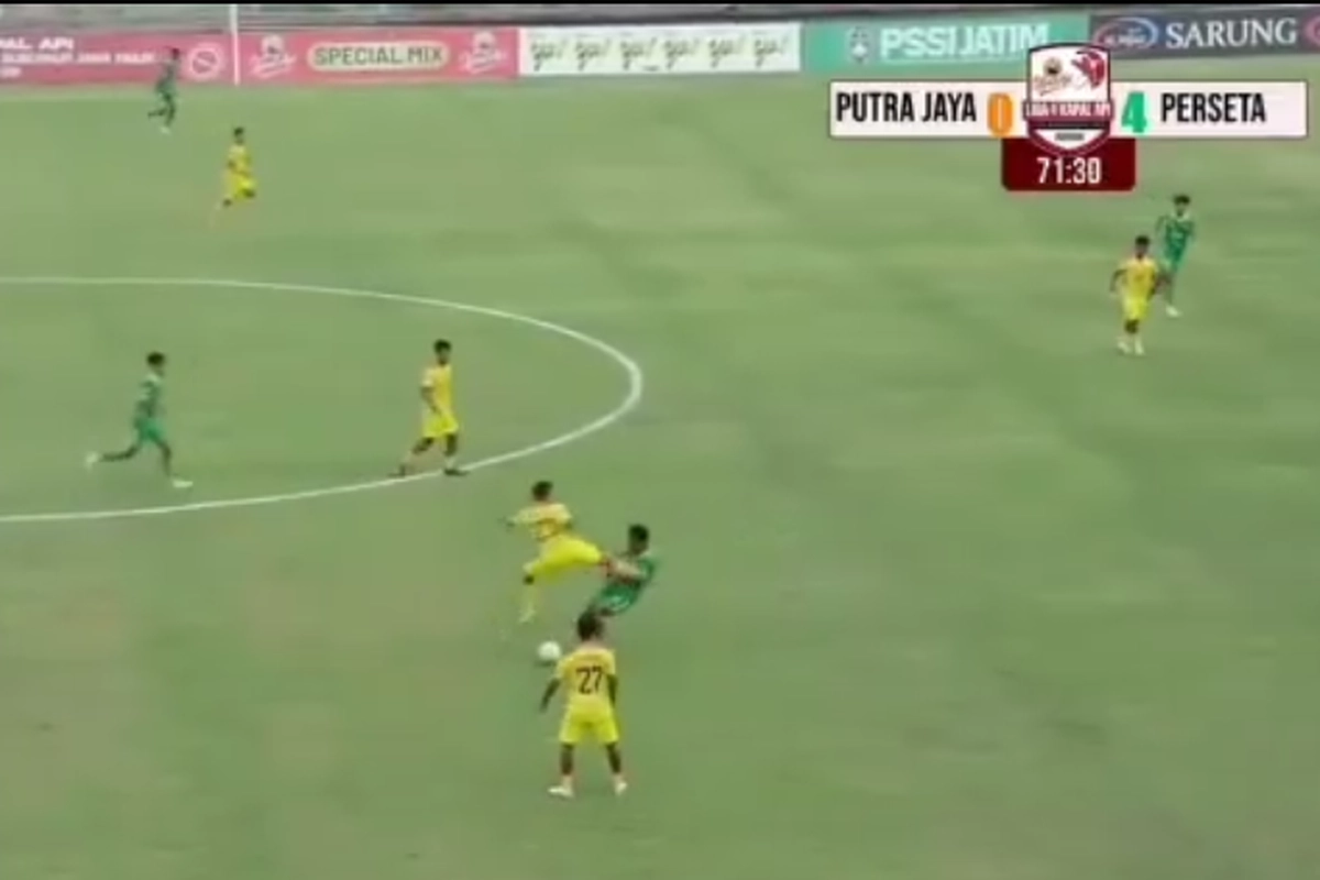 Imbas Tendangan Kungfu di Liga 4, Putra Jaya Pasuruan Putus Kontrak Hilmi