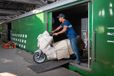 KAI Angkut 5.334 Motor pada Program Angkutan Motor Gratis Saat Nataru