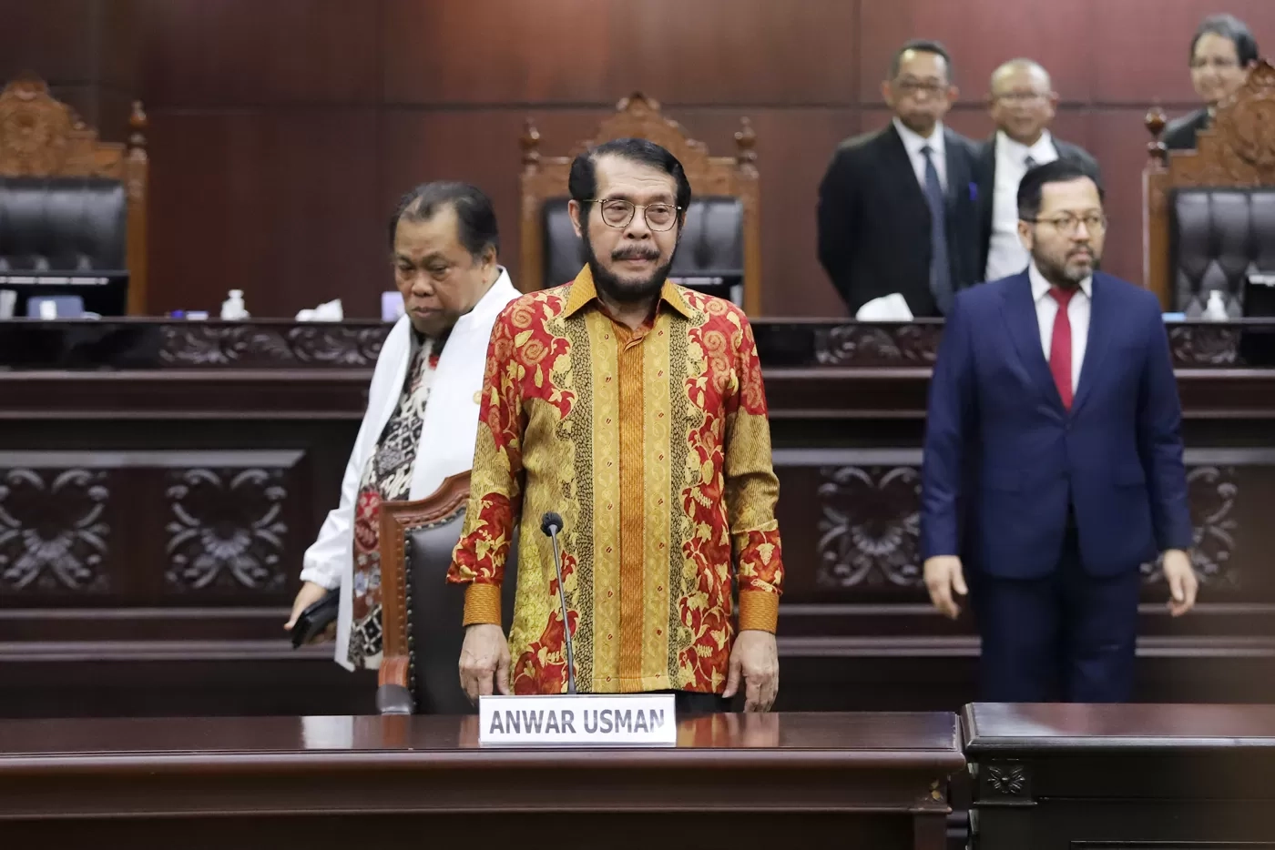 Majelis Kehormatan MK Tegaskan Surat Peringatan untuk Anwar Usman Bukan Sanksi