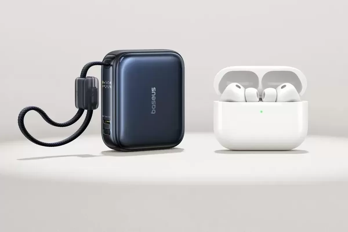 Baseus Bikin Powerbank 10.000 mAh Mini Seukuran AirPods, Bisa untuk Laptop