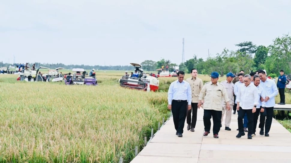 Dihujani Nyinyiran, Prabowo Kasih Bukti Umumkan Swasembada Pangan 2025