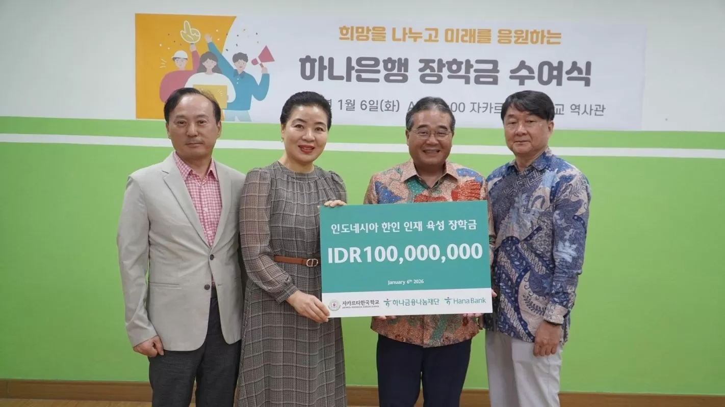 Beasiswa Fantastis Rp100 Juta untuk Siswa Korea di Indonesia