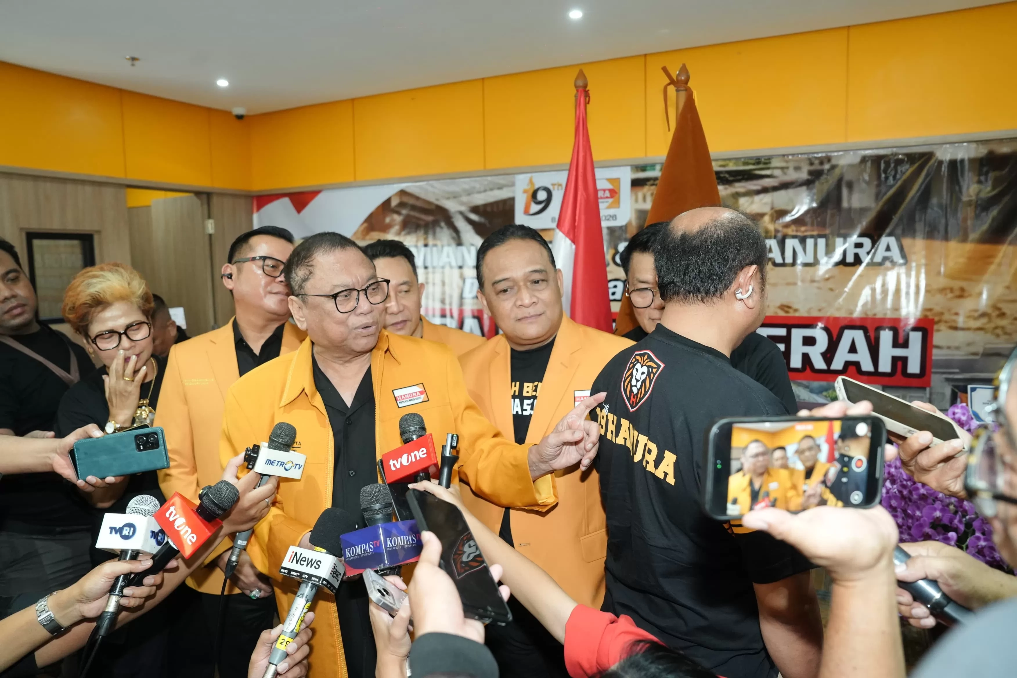 HUT ke-19 Hanura Tak Ada Perayaan Besar, OSO Pilih Resmikan Kantor Partai Baru