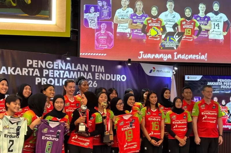 Pelatih Tim Putri JPE Persiapkan Skuad Demi Back to Back Juara di Proliga 2026, Pertamina Patra Niaga Beri Dukungan Optimal