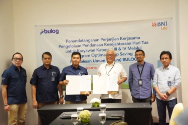 BNI Life dan BULOG Kerja Sama Program Kesejahteraan Hari Tua