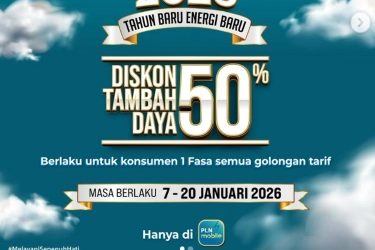 Cara Klaim Diskon Tambah Daya Listrik 50 Persen Januari 2026, Cek Syaratnya