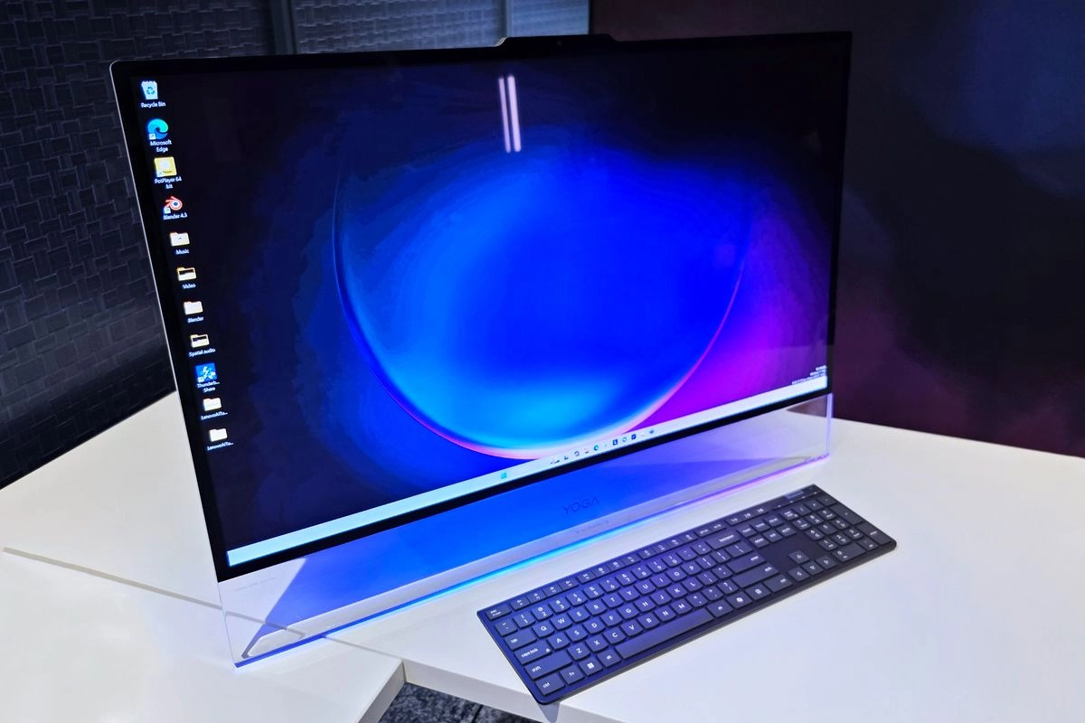 Lenovo Pamer PC AIO yang Bisa ''Melayang'', Begini Tampilannya
