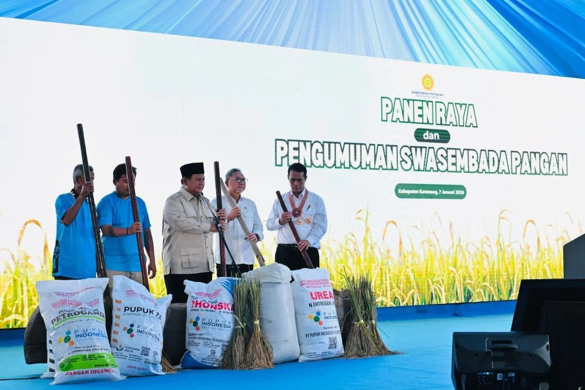 Prabowo: Kita Tidak Akan Merdeka Tanpa Jasa para Petani
