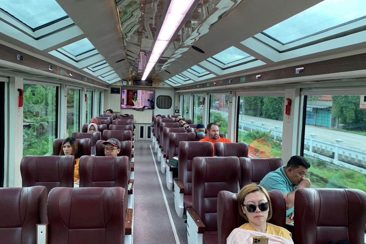 Selama Nataru 11.819 Tiket Kereta Panoramik Ludes Terjual