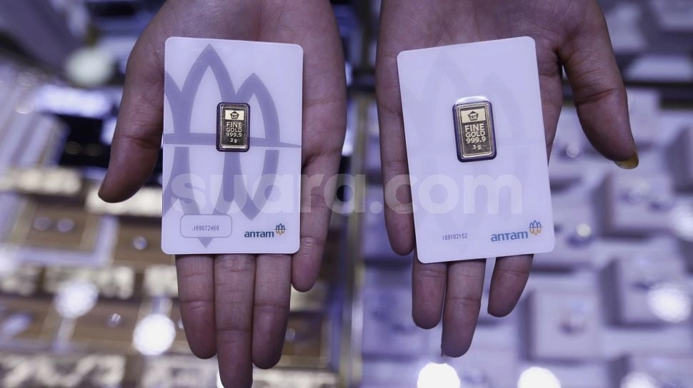 Harga Emas Antam Ambruk, Hari Ini Dibanderol Rp 2,57 Juta per Gram