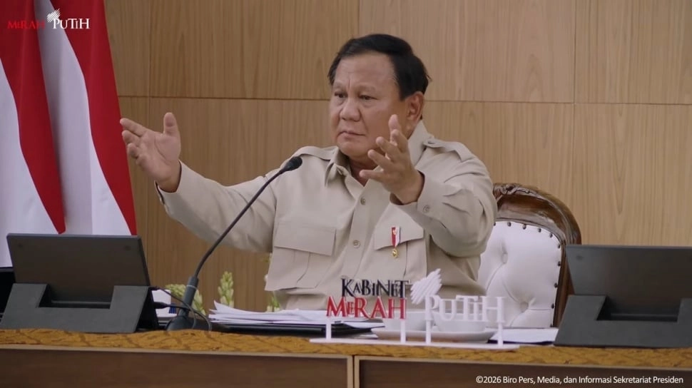 Prabowo Tolak Lihat Daftar Perusahaan Pelanggar: 'Takut Ada Teman Saya di Situ'