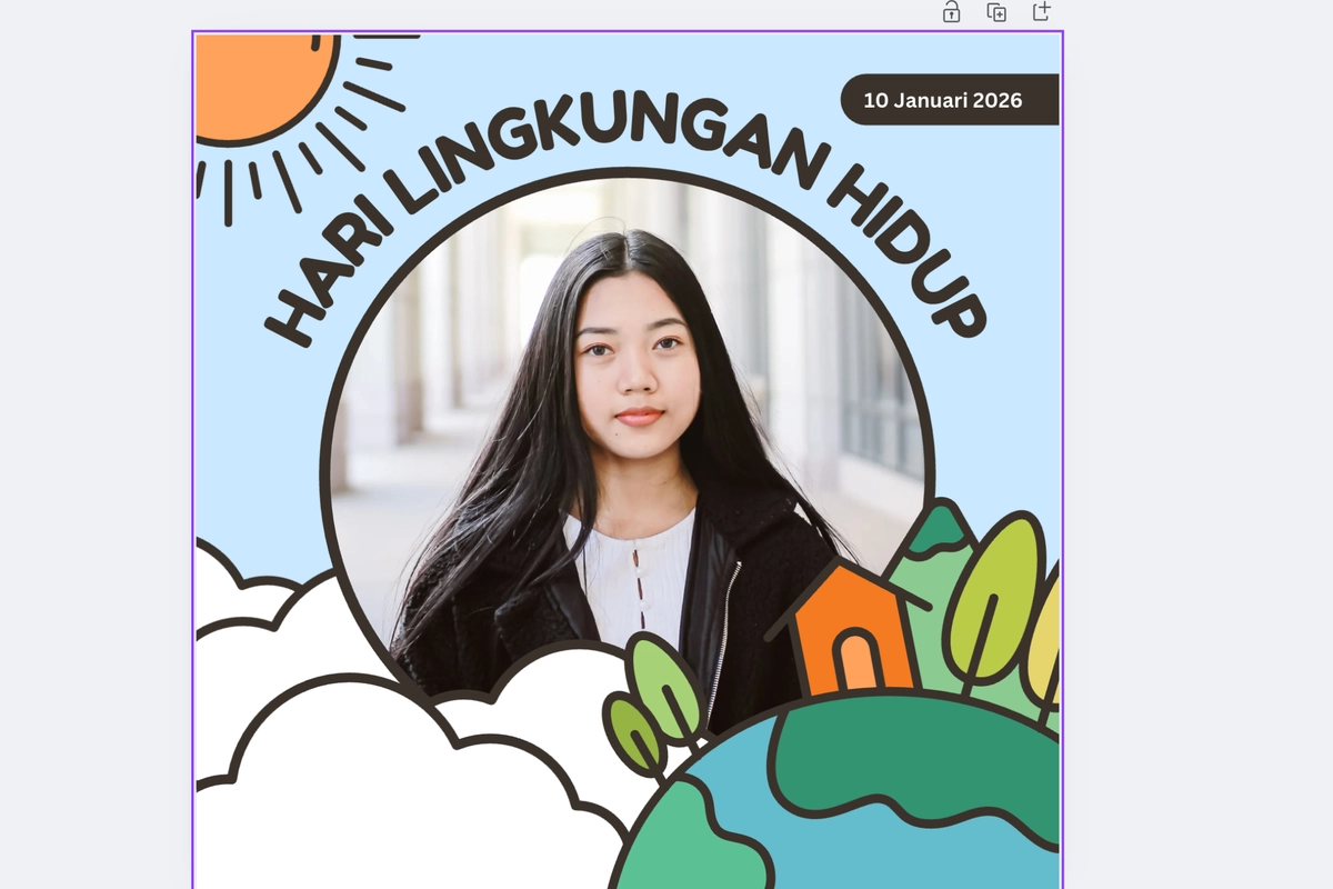 Link Twibbon Hari Lingkungan Hidup Nasional 2026, Tinggal Edit dan Pakai