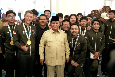 Prabowo Guyur Atlet SEA Games dengan Bonus Besar Usai Lampaui Target Emas