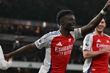 Bukayo Saka Sepakati Kontrak Baru di Arsenal, Catat Gaji Tertinggi di Klub