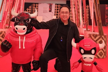 PDI-P Luncurkan Barata, Maskot Berbentuk Banteng Simbol Kedekatan dengan Rakyat