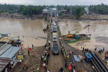 TNI AD Rampung Bangun 17 Jembatan Bailey Usai Banjir Sumatera