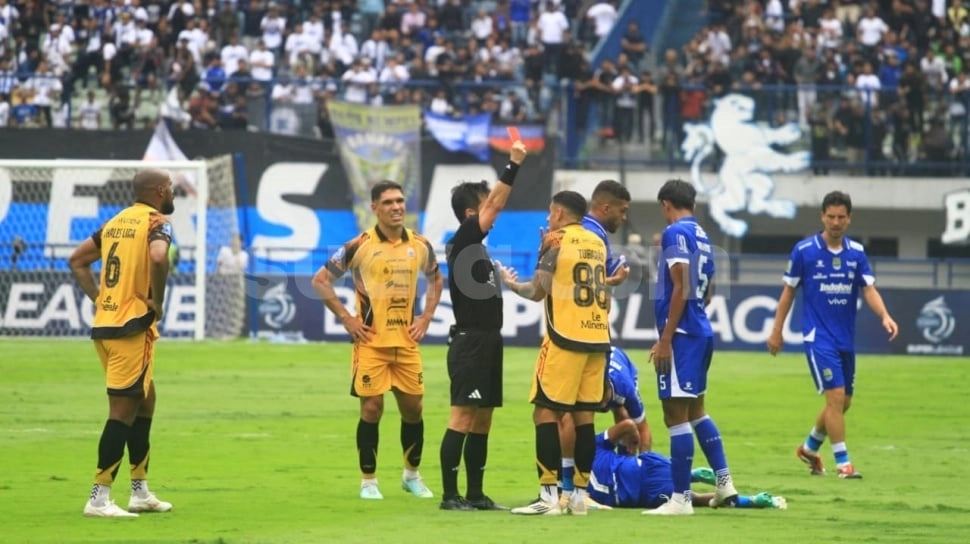 Profil Bruno Tubarao yang Injak Kaki Beckham di Laga Persib Bandung vs Persija Jakarta